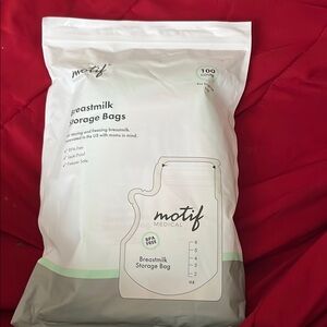 Breastmilk Storage Bags - White